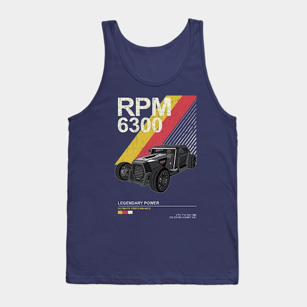 Sbarro 8 Hot Rod Concept Tank Top by Guyvit